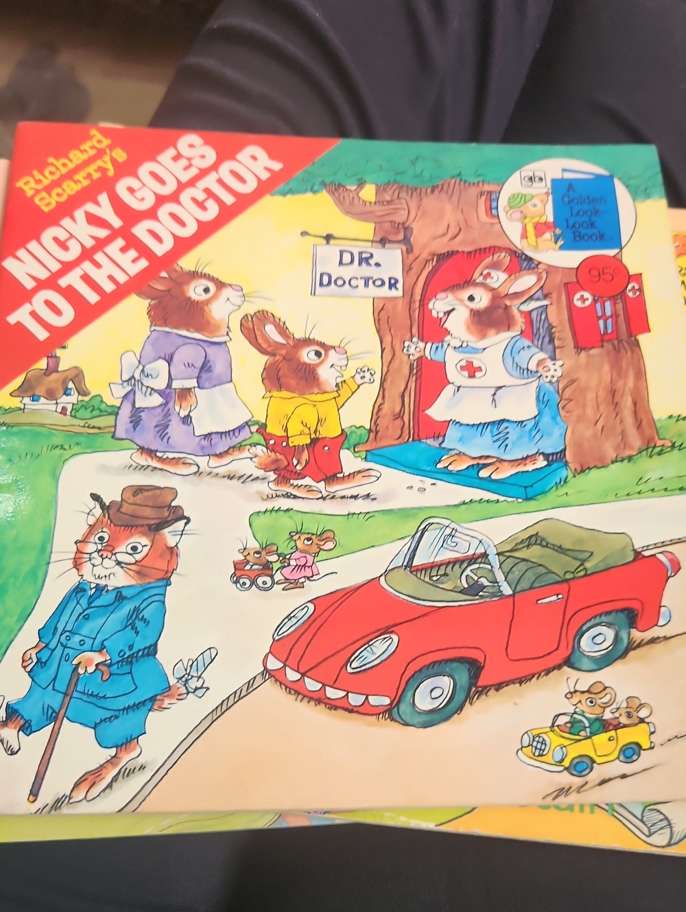 Nicky Goes to the Doctor - Red Cover Kids Toy Book